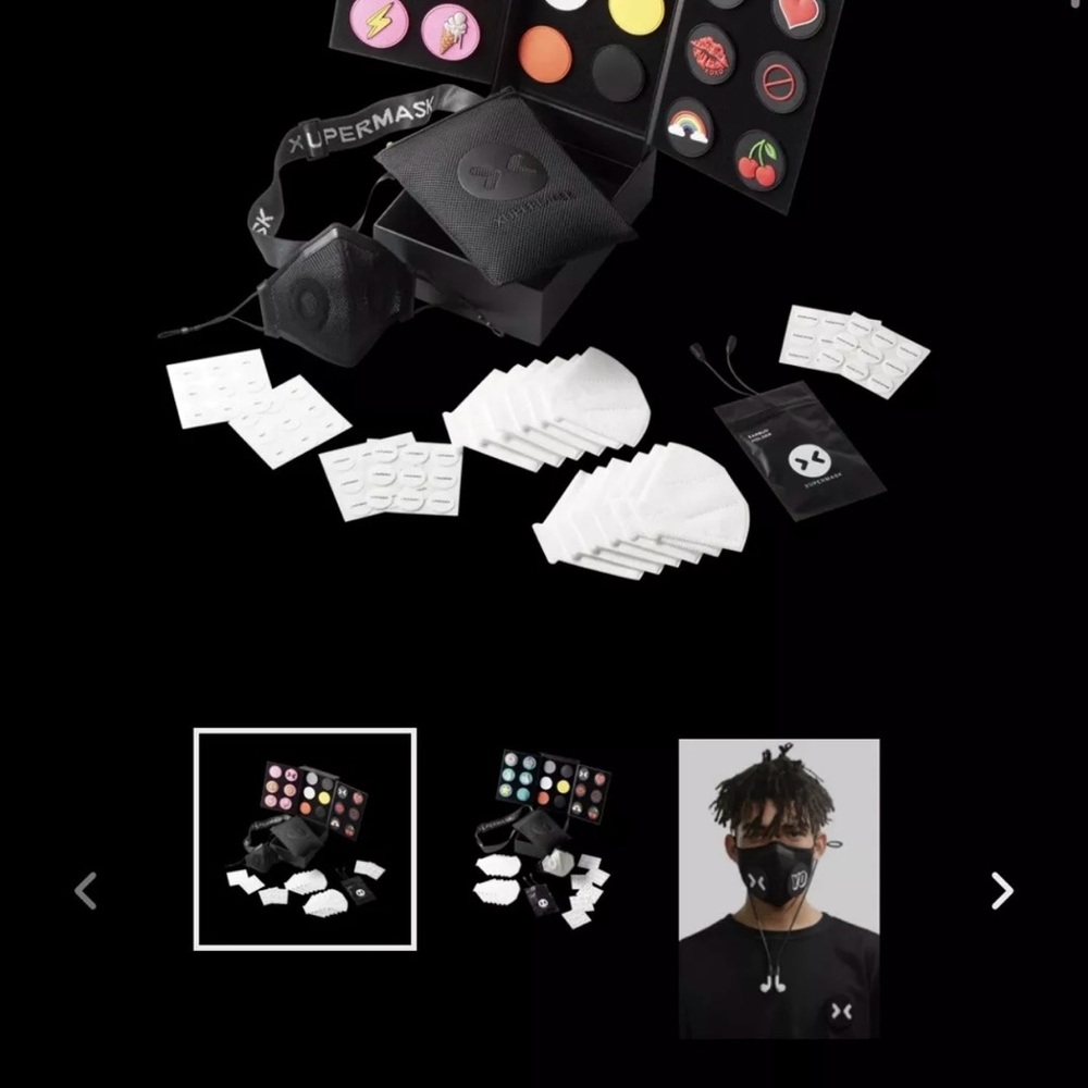 Black Skincare Mask Set